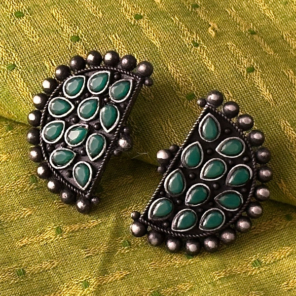 Aadha chand (green stone)