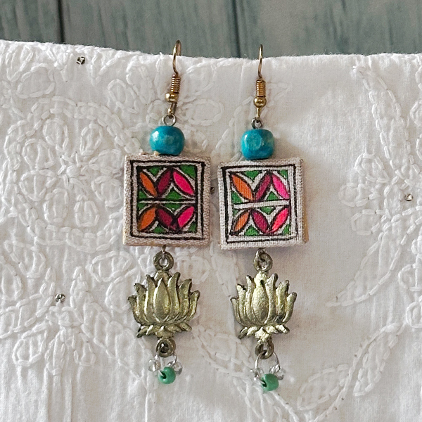 RangRoli Drops 3 (Orange & Pink)