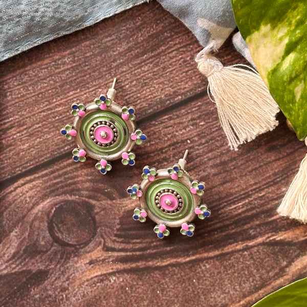 RANG PHOOL (LIGHT GREEN & PINK)